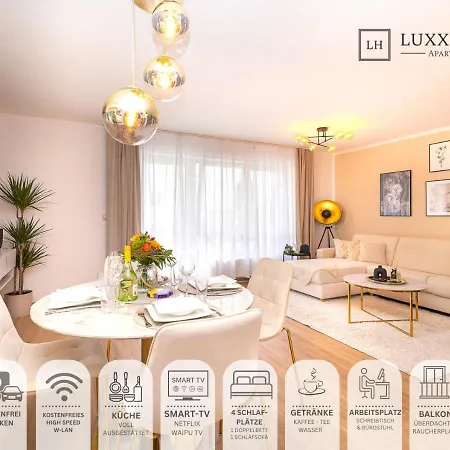 Luxx Home Bc, Zentral - Fuer 4 Personen - Balkon - Parken - Voll Ausgestattete Kueche Biberach an der Riß Zewnętrze zdjęcie